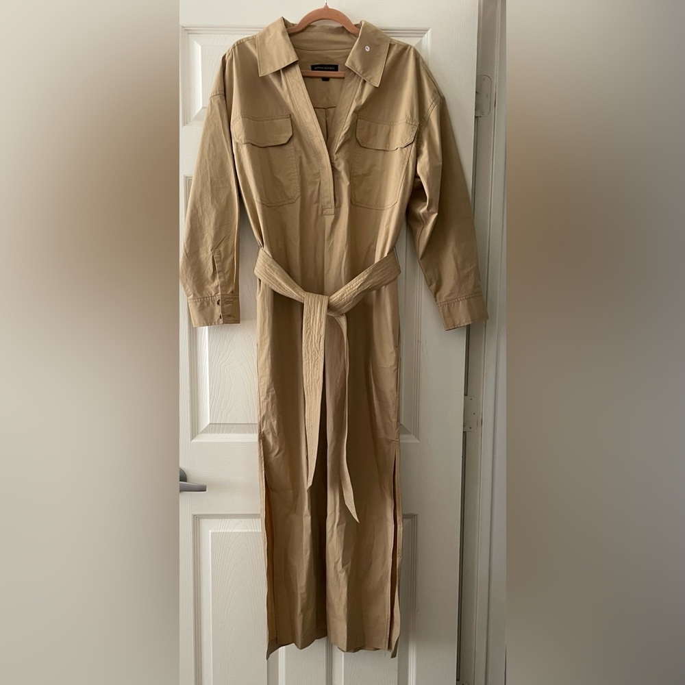 NWOT BANANA REPUBLIC ANI POPOVER SHIRT DRESS